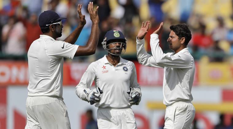 kuldeepyadavtakes4australiaalloutfor300onday1